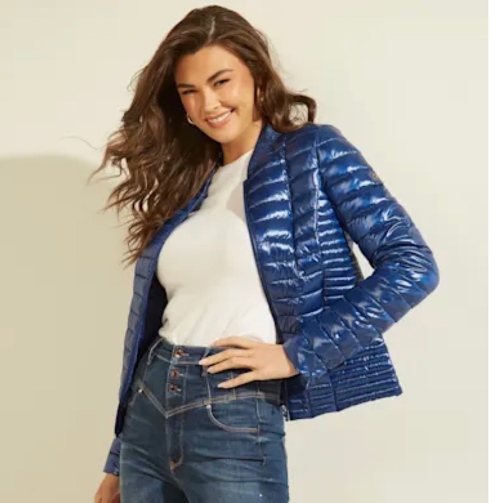 GUESS Eco Vera Quilted Puffer Jacket